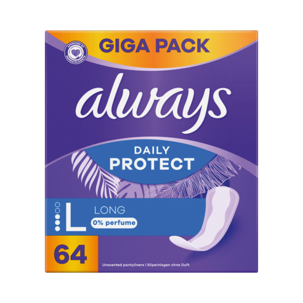 Always dailies Extra Protect Large, Slipeinlagen, 64 Stück